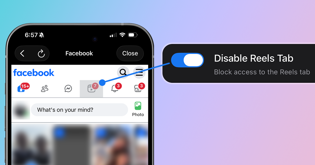 How to disable Facebook Reels