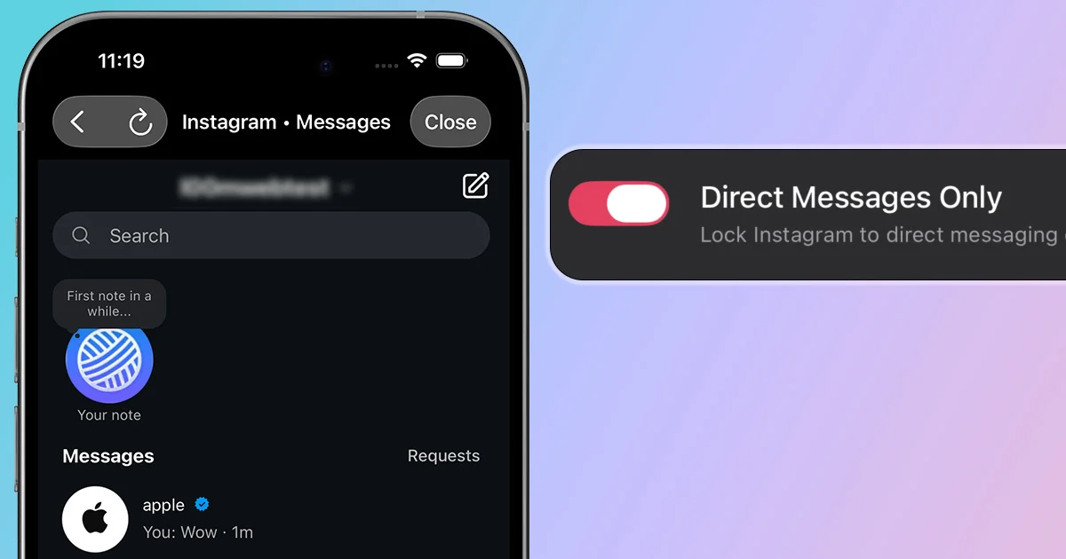 How to Use Instagram for DMs Only