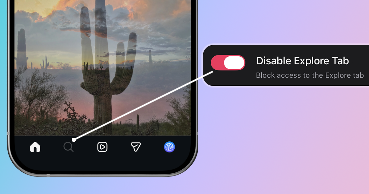 How to disable Instagram Explore page