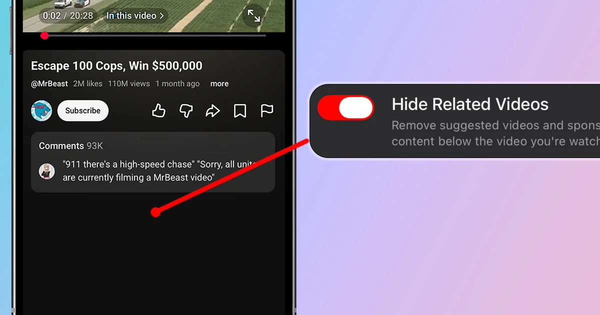 How to Hide YouTube Related Videos